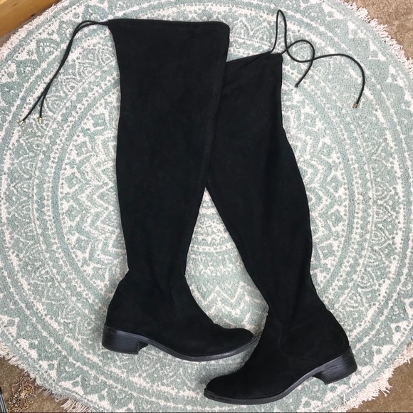 Aldo Shoes - Aldo black suede over the knee boot 9